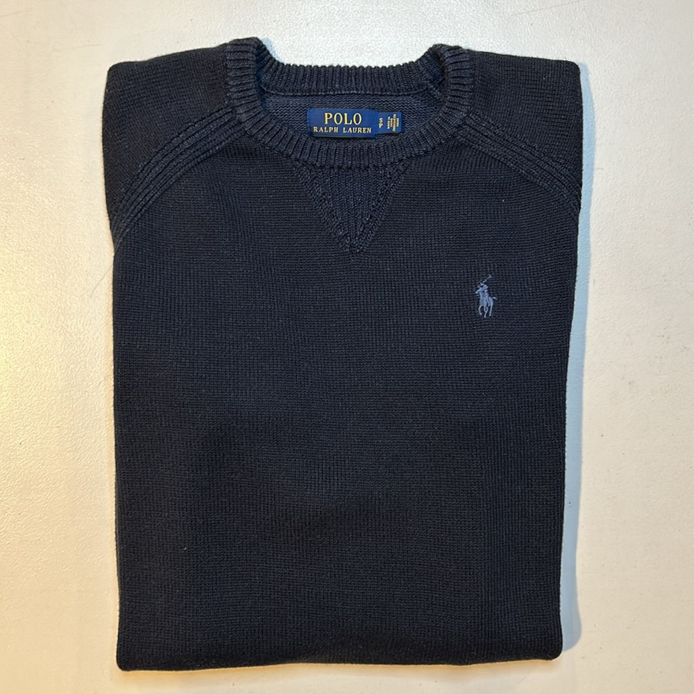 Polo Ralph Lauren Sweater (S) Navy Blue